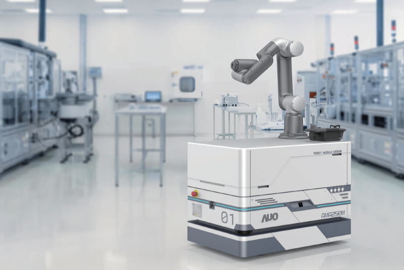 利博整合AI人工智慧、IoT物聯網與Cloud雲端平台服務，開發模組化AMR 250M自主移動機器人，滿足多元自動化生產需求，在智慧工廠中扮演著串接和搬運的角色